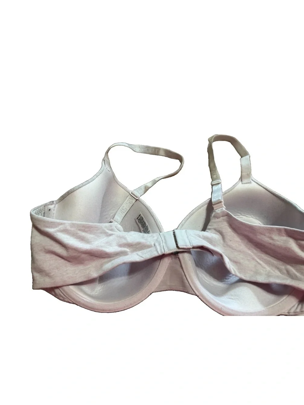 Victoria Secret Women’s Light Pink T Shirt Lightly Lines Full Coverage Bra! 36D